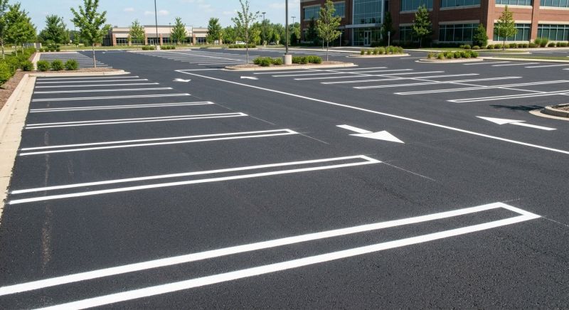 Asphalt Painting in Alpharetta, GA