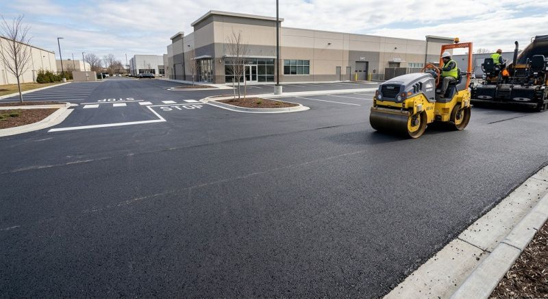 Asphalt Parking Lot Paving in Savannah, GA