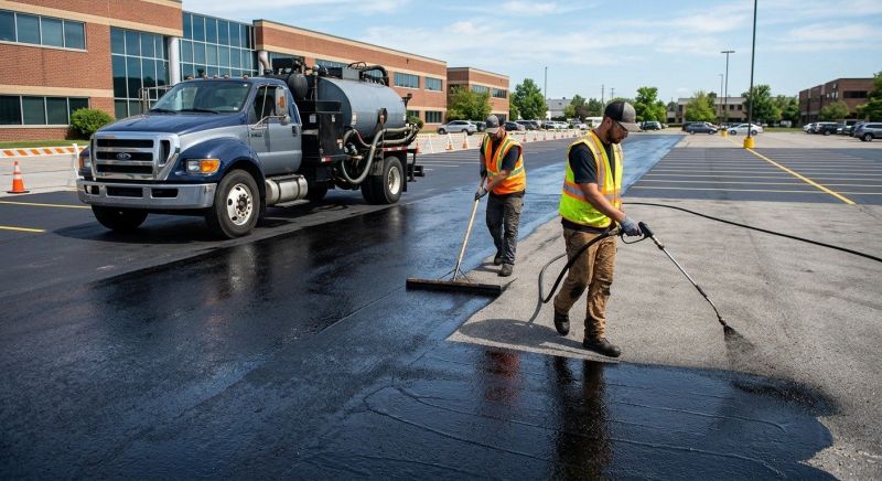 Asphalt Parking Lot Sealing in Fort Collins, CO