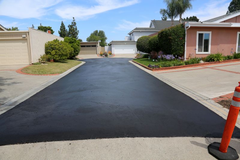 Completed Sealcoated Driveway