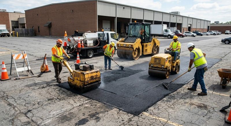 Commercial Asphalt Repair in Savannah, GA