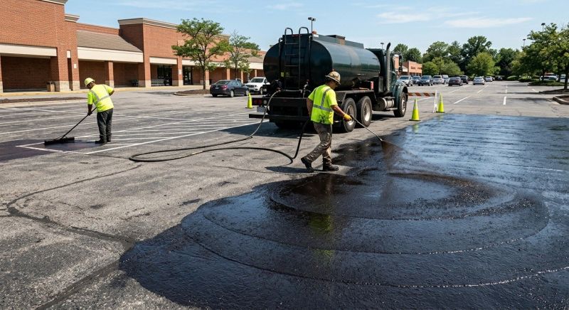 Commercial Asphalt Sealing in San Antonio, TX