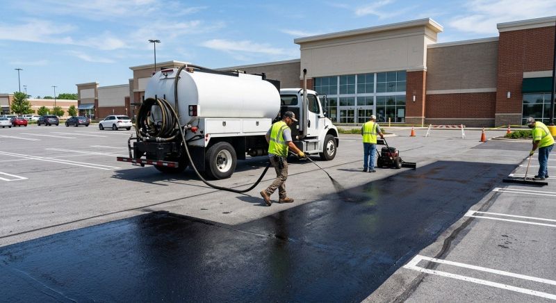 Commercial Asphalt Sealing in San Antonio, TX