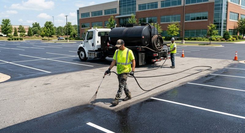Commercial Asphalt Sealing in Tampa, FL
