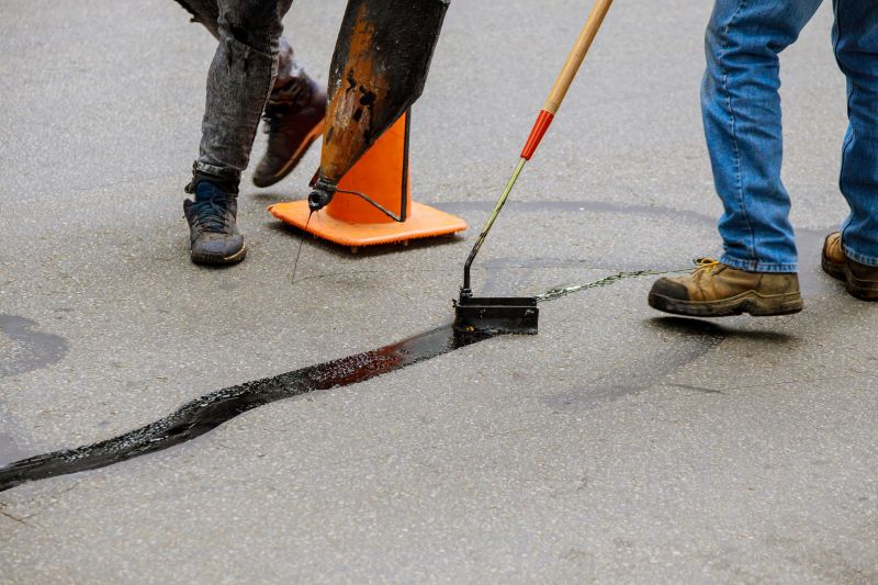 Hot Tar Driveway Sealing in Columbus, OH