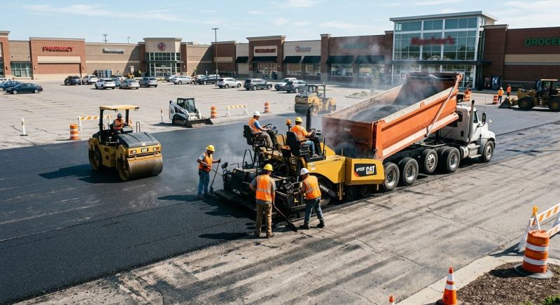 Industrial Asphalt Paving in Savannah, GA