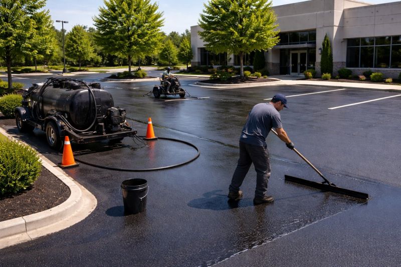 Lot Sealcoating in Denver, CO