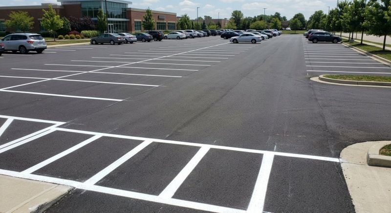 Parking Lot Striping in Alpharetta, GA