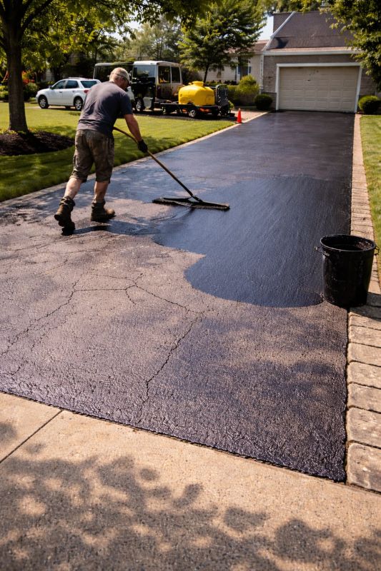 Residential Blacktop Sealing in San Antonio, TX