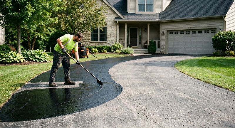 Tar Driveway Sealing in Miami Dade County, FL