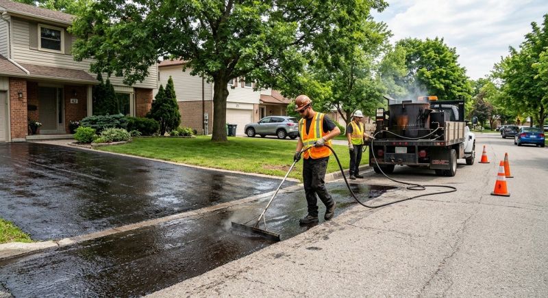 Blacktop Driveway Sealing in Fort Myers, FL