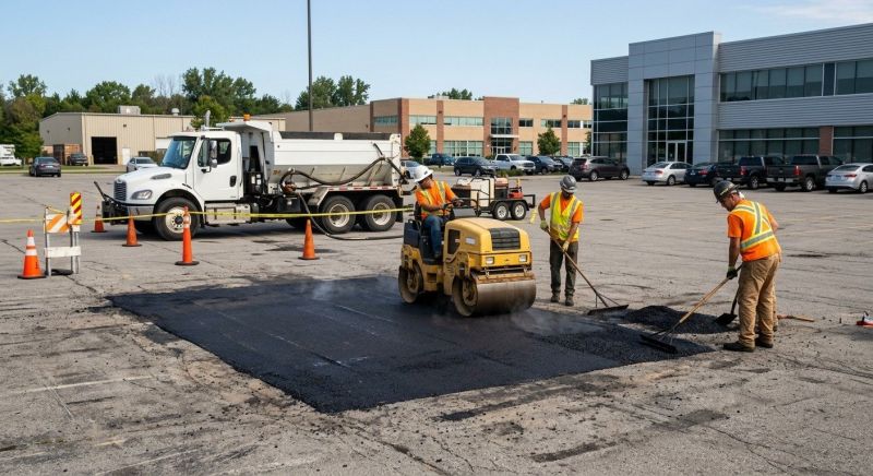 Commercial Pavement Repair in Pasadena, CA